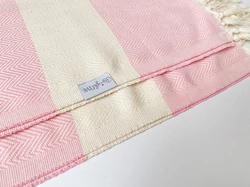 BrightMe Hamptons törölköző - Rózsaszín