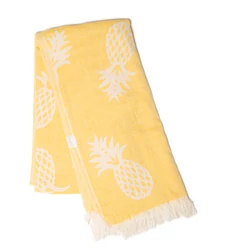 BrightMe Belize peshtemal - PINEAPPLE SÁRGA