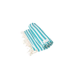 BrightMe Santorini törölköző - TÜRKIZ-FEHÉR BrightMe Santorini törölköző - TÜRKIZ-FEHÉR