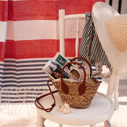 Amalfi 2 Peshtemal - PIROS-TENGERÉSZKÉK Amalfi 2 Peshtemal - PIROS-TENGERÉSZKÉK