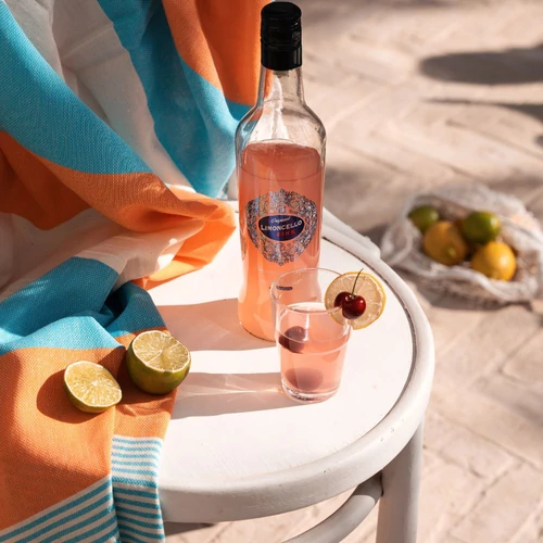 BrightMe Amalfi törölköző - TENGERÉSZKÉK-VILÁGOSKÉK