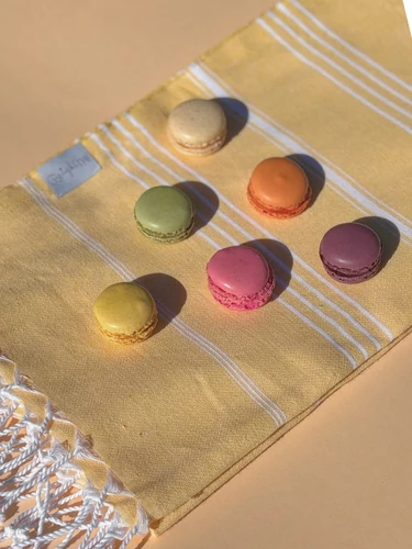 BrightMe Cannes törölköző -  napsárga