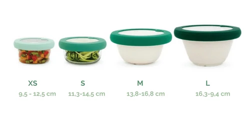 FOOD HUGGERS üveg-szilikon tető méretek 