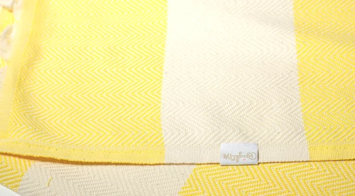 BrightMe Hamptons törölköző - NAPSÁRGA