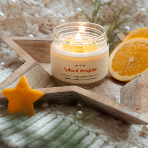 Spiced orange szójaviasz illatgyertya