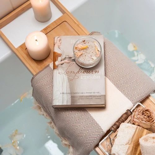 BrightMe Hamptons törölköző - drapp