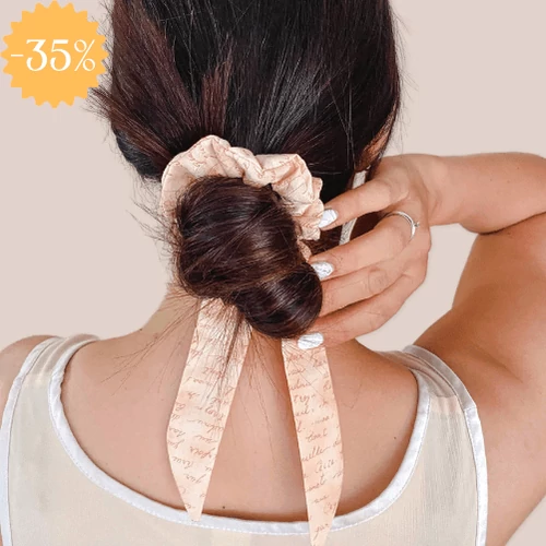 BrightMe Scrunchie hajgumi  - FELIRATOS